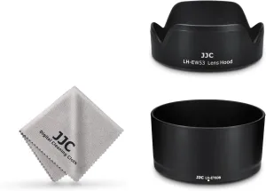 (1 1) Lens Hood for Canon R50 R100 Dual Lens Kit (RF-S 18-45mm F4.5-6.3 is STM and RF-S 55-210mm F5-7.1 is STM) Replaces ET-60B and EW-53 Lens Hood