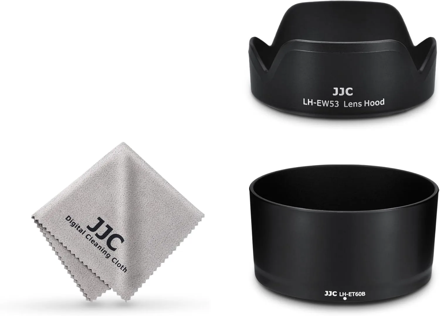 (1 1) Lens Hood for Canon R50 R100 Dual Lens Kit (RF-S 18-45mm F4.5-6.3 is STM and RF-S 55-210mm F5-7.1 is STM) Replaces ET-60B and EW-53 Lens Hood