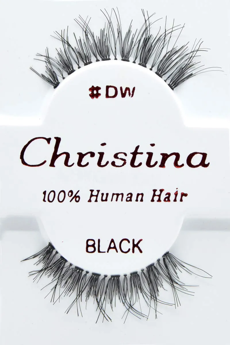 12packs Eyelashes - #DW (Christina)