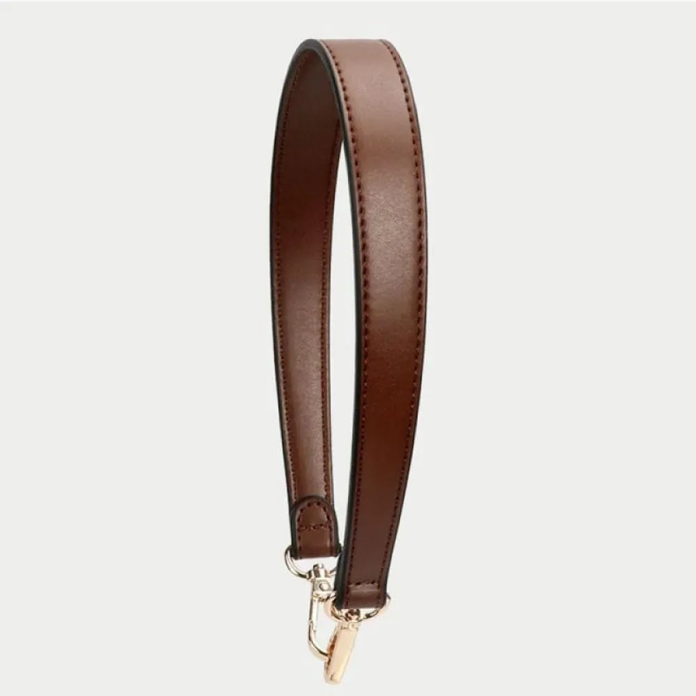2Pack Genuine Leather Purse Strap Sewing Canvas Replacement Handbag Shoulder Bag PU Handle Strap for Cross Body Bag Purse (D)