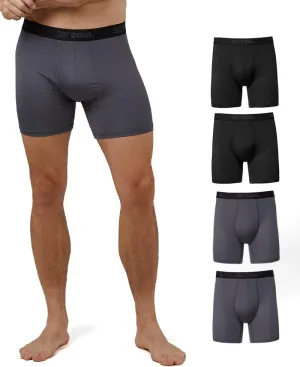 32º DEGREES Mens 4-Pack Active Mesh Quick Dry Performance Boxer Brief