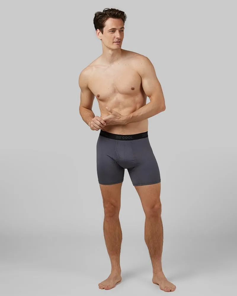32º DEGREES Mens 4-Pack Active Mesh Quick Dry Performance Boxer Brief