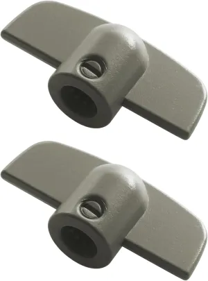 3/8" Window Crank Handle Replacement, Operator Handles for Andersen Casement/Awning Window, Butterfly Wing Nut T-Handle - 1966 to Present（2 pcs）