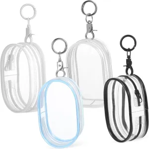 4-pc Doll Storage Set Organize Doll Accessories Keychain Pouches Portable Display Bags