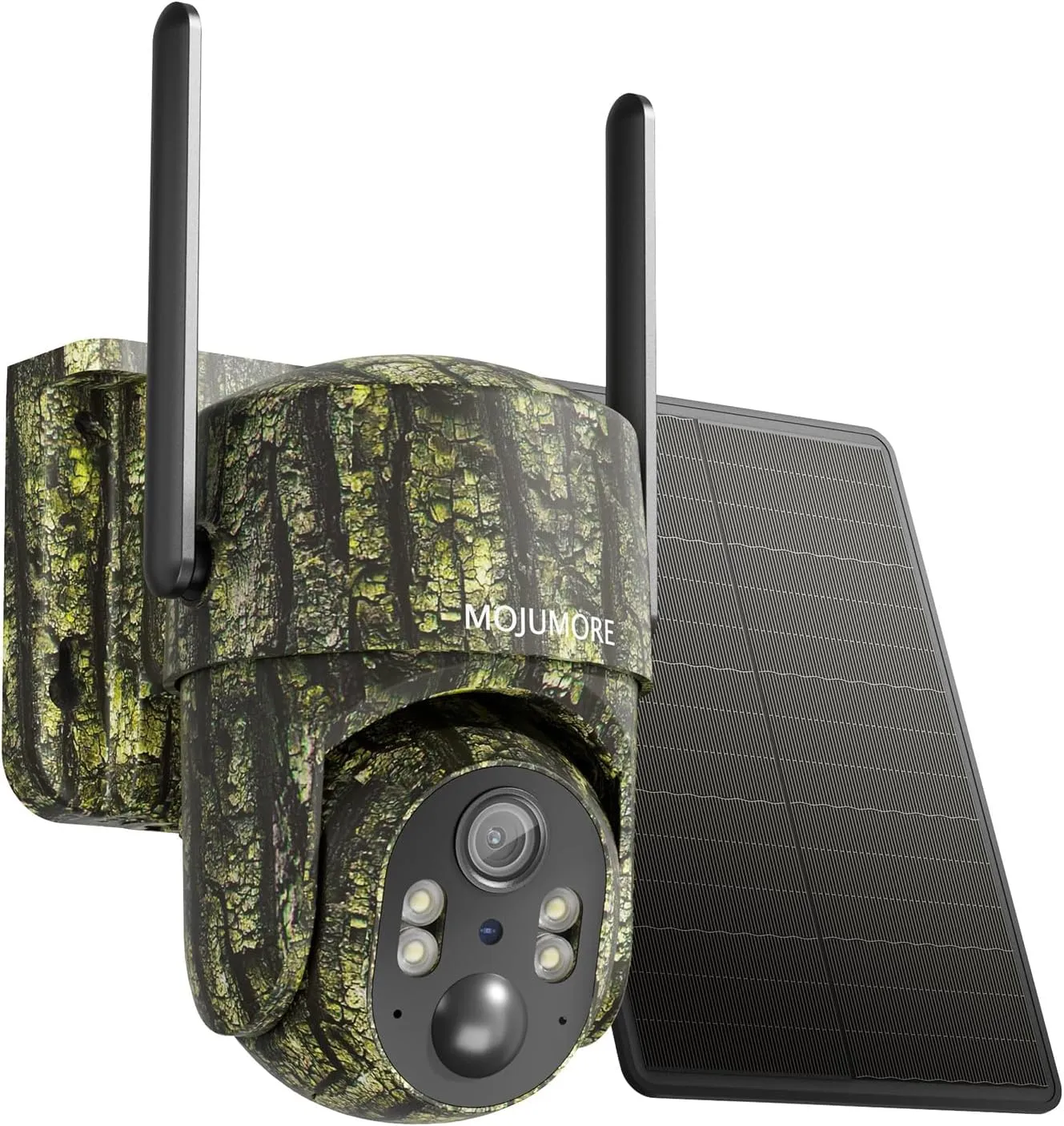 4G Cellular Trail Cameras, Game Camera with 360° Full View, Hunting & Trail Cameras with Night Vision Motion Activated Waterproof, Solar Camera Outdoor Wireless Built-in SIM Card