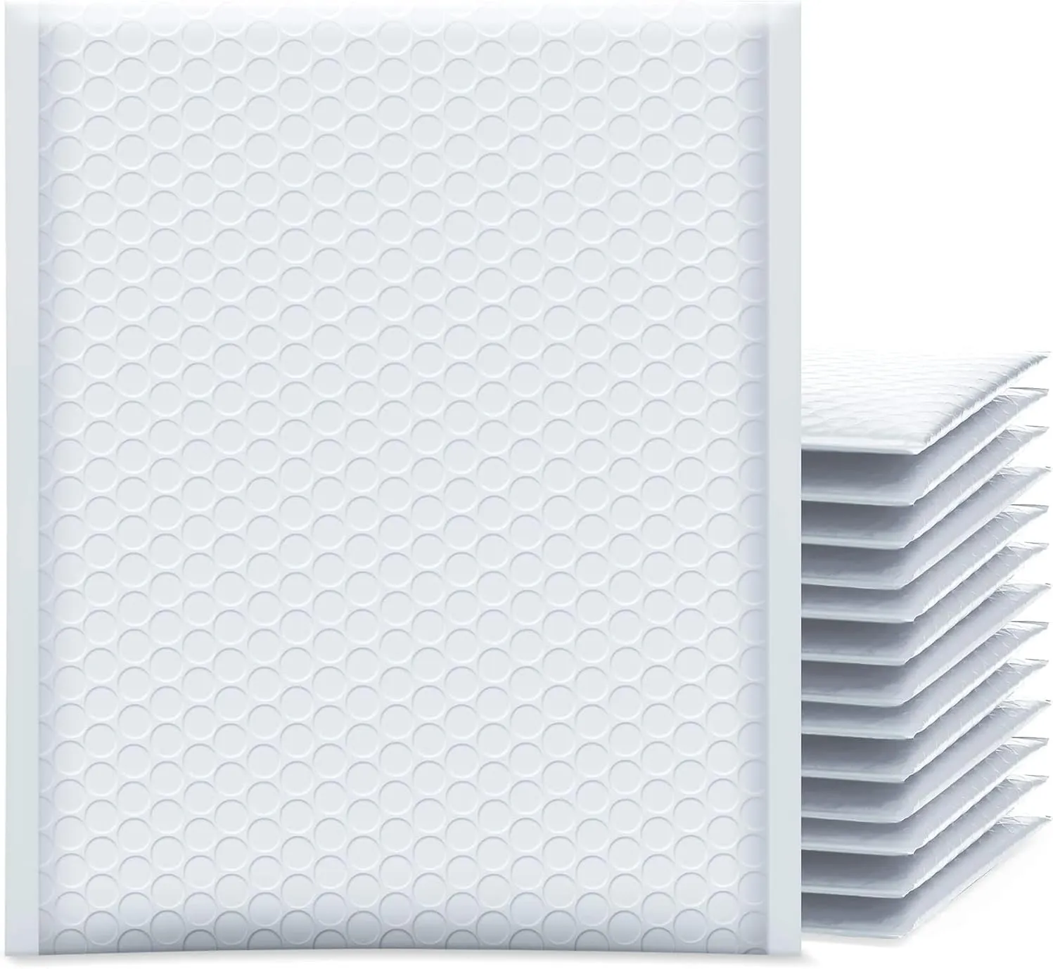 50-Pack of Bubble Mailers, 4x8 Inch, Usable Size 4x7 Inch Padded Envelopes Thick Mailing Envelopes, Bubble-Padded, Opaque Shipping Bags