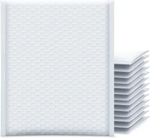 50-Pack of Bubble Mailers, 4x8 Inch, Usable Size 4x7 Inch Padded Envelopes Thick Mailing Envelopes, Bubble-Padded, Opaque Shipping Bags