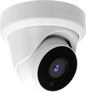 5MP IP POE Dome Security Camera 110° Wide Angle IP Camera Outdoor Indoor with Microphone/Audio，2.8mm Fixed Lens Waterproof IP66 25M IR Night Vision,Compatible with Hik NVR