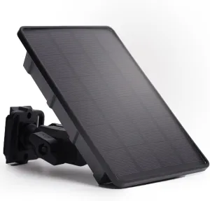 5V/12V Trail Camera Solar Panel - 4W Solar Panel Battery w/ 4400mAh Li-ion Battery, IP66 Waterproof Rated, Solar Battery Charger Kit for Game Cameras