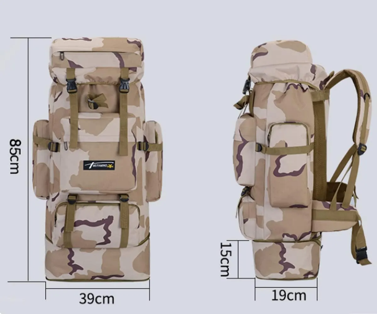 60L Backpacks Nylon Backpacks Camping Hiking Backpack Trekking Backpack Men