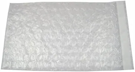 650 packs 6" X 8.5" SELF-SEAL CLEAR BUBBLE OUT POUCHES BAGS 1" Lip and Tape Seal 6X8.5