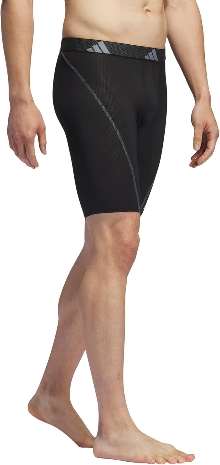 adidas Men's Performance Mesh Long Boxer Brief Underwear (3-Pack), for Active Sport and All Day Comfort