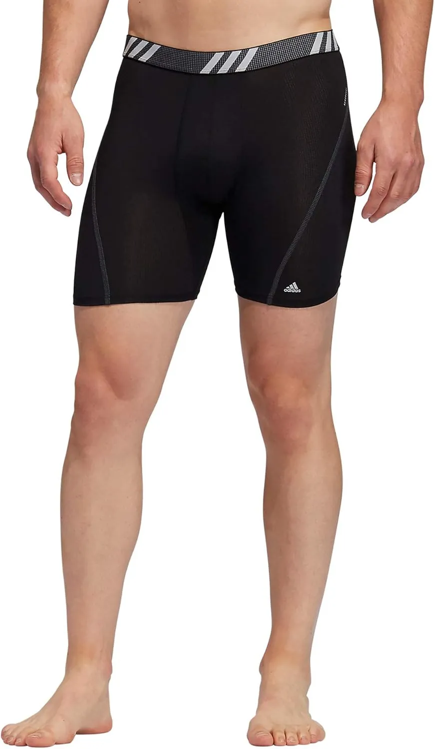 adidas Men's Sport Performance Mesh Boxer Brief Underwear (3-Pack)