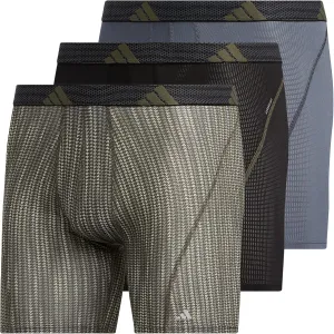 adidas Men's Sport Performance Mesh Boxer Brief Underwear (3-Pack)