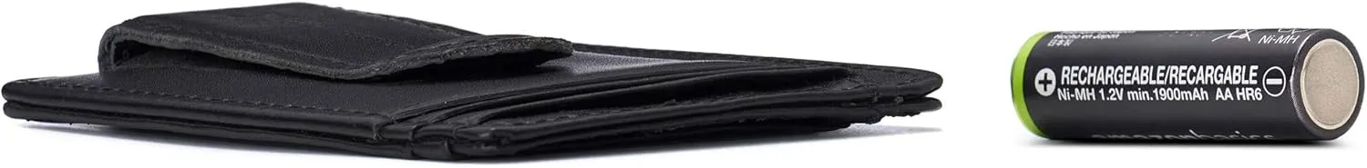 Alpine Swiss RFID Dermot Money Clip Front Pocket Wallet For Men Leather Comes in a Gift Box