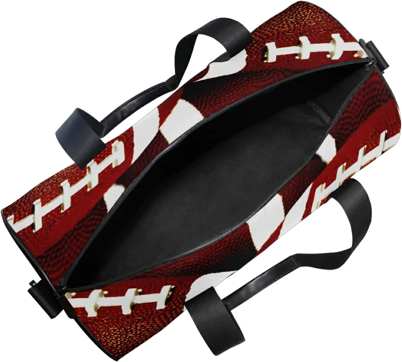 American Football Duffel Bag,Canvas Travel Bag for Gym Sports and Overnight