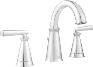 American Standard 7018801.002 Edgemere 8-Inch Widespread 2-Handle Bathroom Faucet, Brass, Polished Chrome