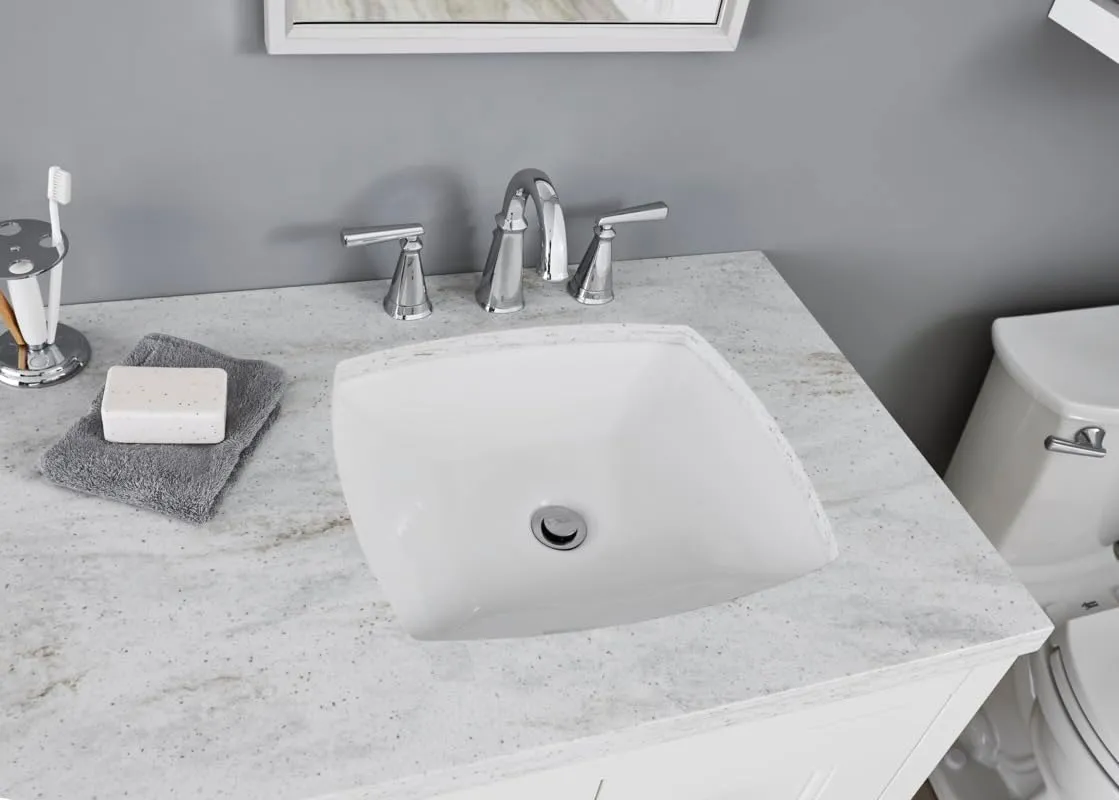 American Standard 7018801.002 Edgemere 8-Inch Widespread 2-Handle Bathroom Faucet, Brass, Polished Chrome