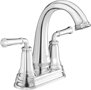 American Standard 7052207.002, Delancey 4-Inch Centerset 2-Handle Bathroom Faucet 1.2GPM, Chrome