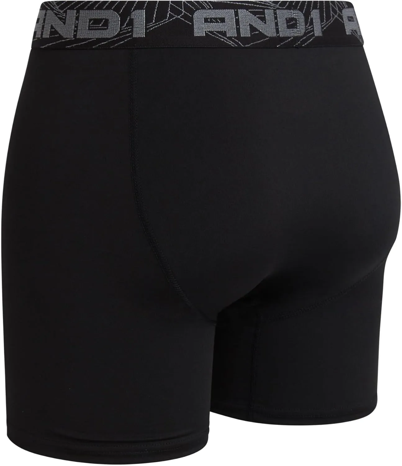 AND1 Mens Boxer Briefs - 5 Pack Stretch Performance Mens Underwear Boxers with Functional Fly Pouch (Sizes: S-3XL)