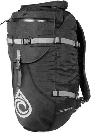 AquaQuest Spindrift Waterproof Backpack 30 L - Black