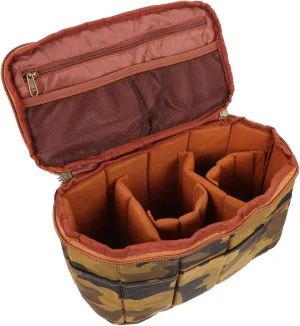 ARTIBETTER 1Pc Durable Camera Bag Multi Case for DSLR Photography Accessories and Travel Extra Pockets and Compartments for Versatile Storage Camouflage