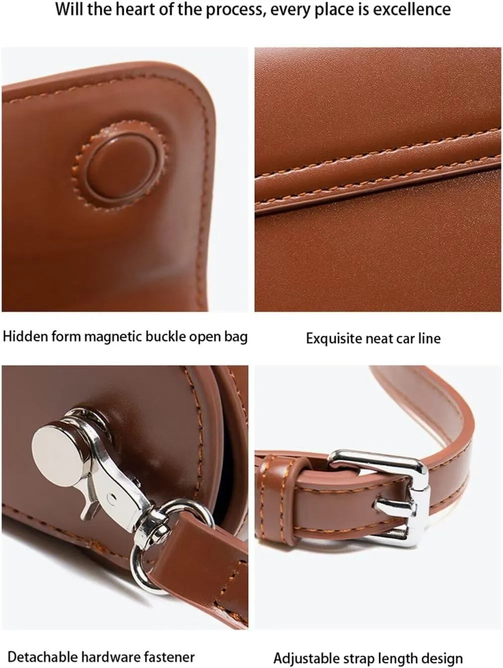 autumn Return to the ancients Saddle bag Small square bag female all-match Top grade dermic portable Crossbody bag bag