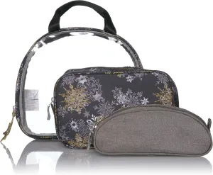 Baggallini womens 3 Piece Makeup Kit