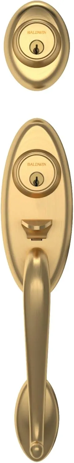 Baldwin Hardware 85345.056.2ENT Handle Set