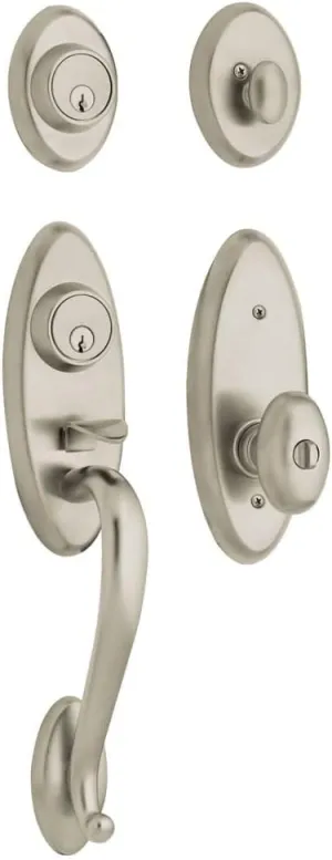 Baldwin Hardware 85345.056.2ENT Handle Set