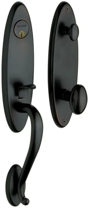 Baldwin Hardware 85360.190.ENTR Handle Set