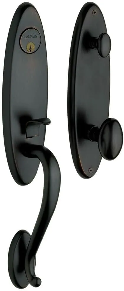 Baldwin Hardware 85360.190.ENTR Handle Set