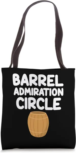 Barrel Admiration Circle Food Storage Traditional Aged Taste Tote Bag