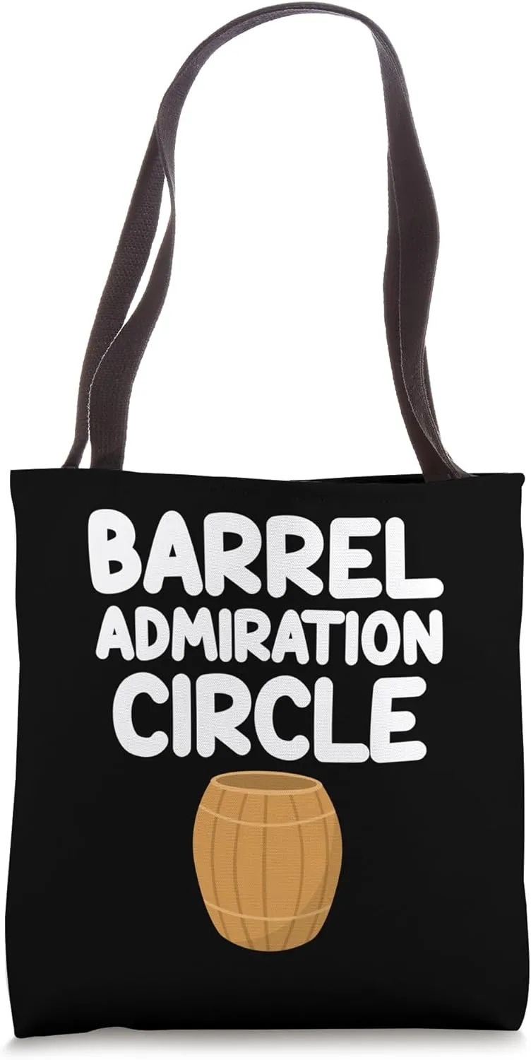 Barrel Admiration Circle Food Storage Traditional Aged Taste Tote Bag