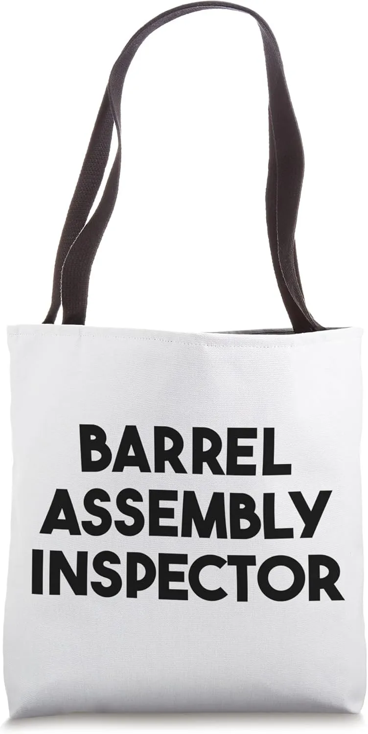 Barrel Assembly Inspector Tote Bag