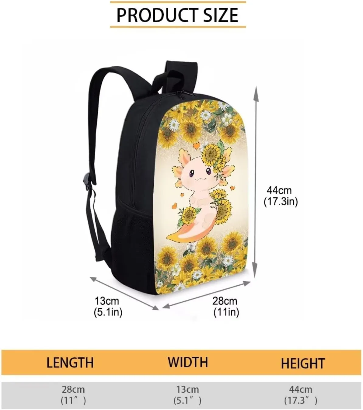 Belidome Kids School Backpack with Side Mesh Pockets Large Bookbag Daypack Shoulder Backpack