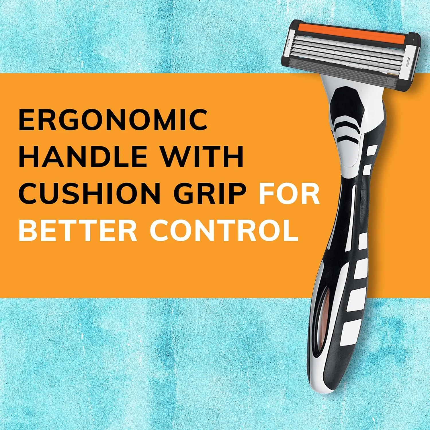 BIC Flex 5 Refillable Men's Razor, Ideal Head Shavers for Bald Men, 12 Refill Cartridges, 5 Blade Razors for a Close Shave
