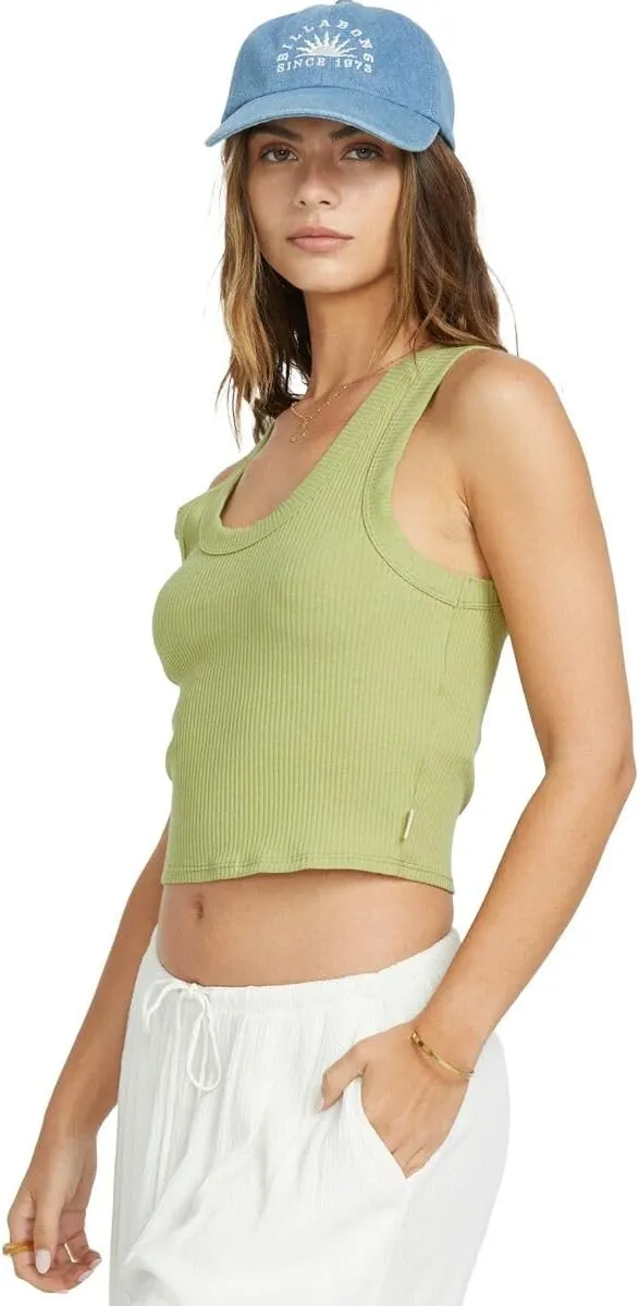 Billabong Women's Rerun Knit Fitted Tank Top