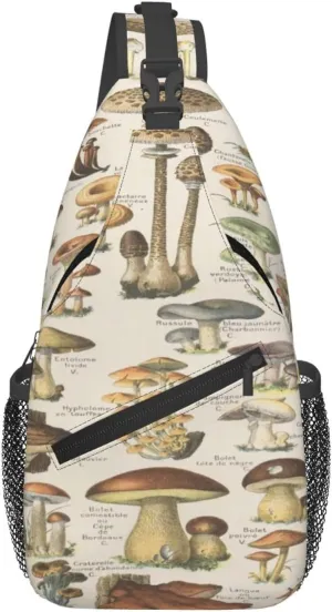 Black White Cow Spots Skin Pattern Crossbody Bags Men Cross Chest Bag Women Adjustable Sling Backpack Shoulder Bag