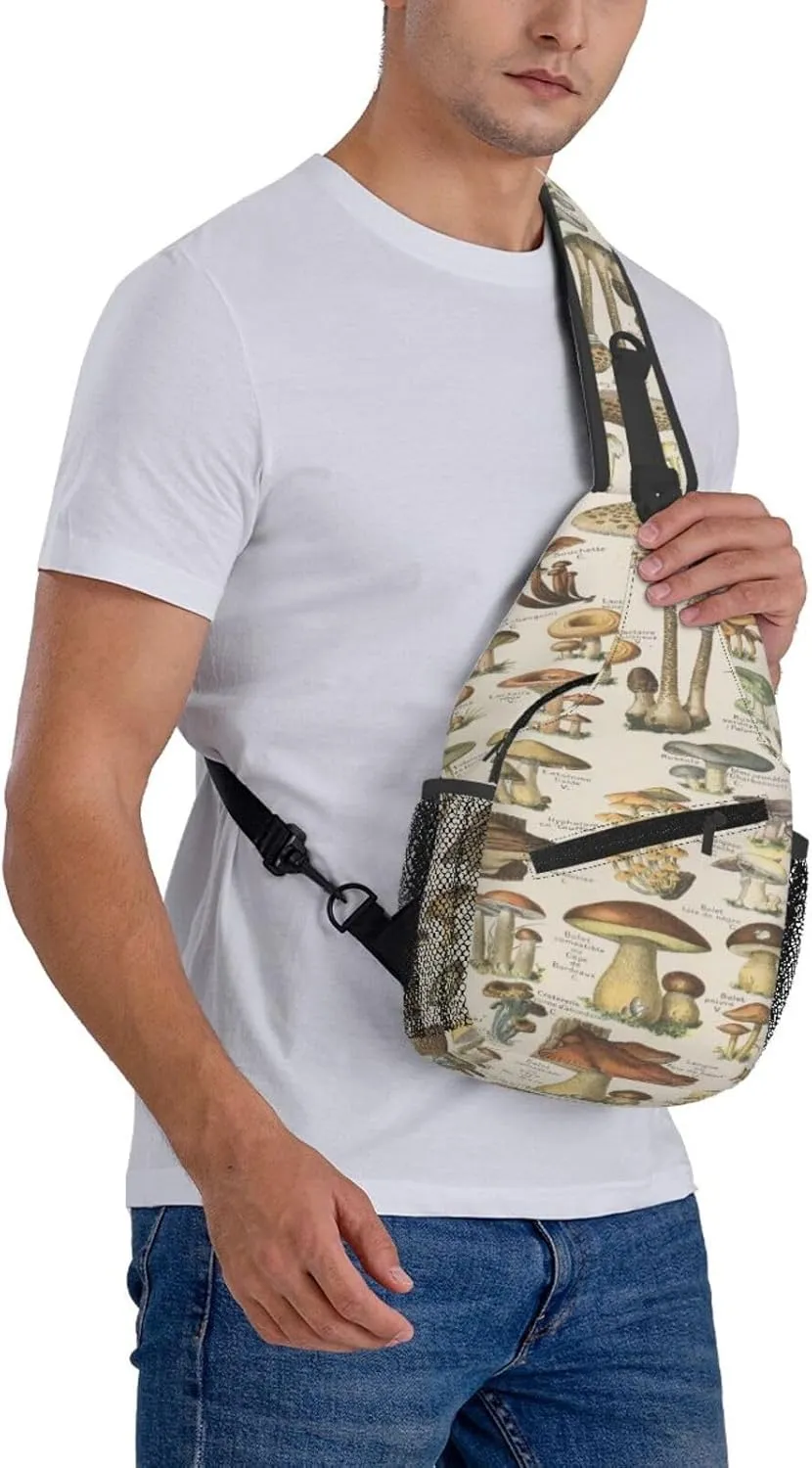 Black White Cow Spots Skin Pattern Crossbody Bags Men Cross Chest Bag Women Adjustable Sling Backpack Shoulder Bag
