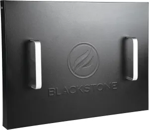 Blackstone 5079 Hard Cover Top Lid with Handle for 22" Griddle - Lightweight & Durable Storage Hood Cover - Powder Coated Steel - Flat Top Griddle Accessories Water Resistant Premium Model, Black