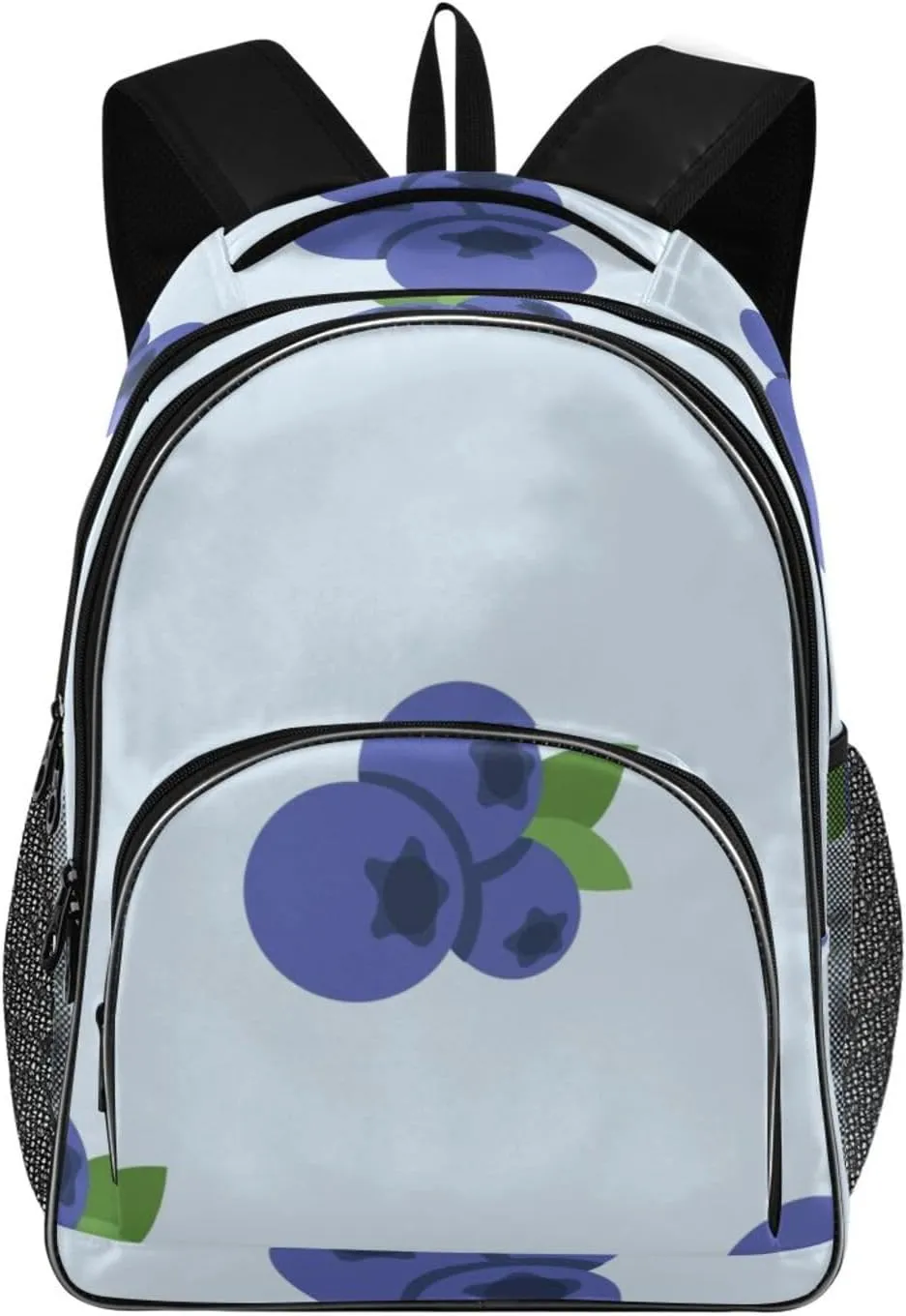 Blueberries Backpacks 22L Three Layer Arc Book Bag Lightweight for Travel Camping Hiking Rucksack Daypack Kids & Adults