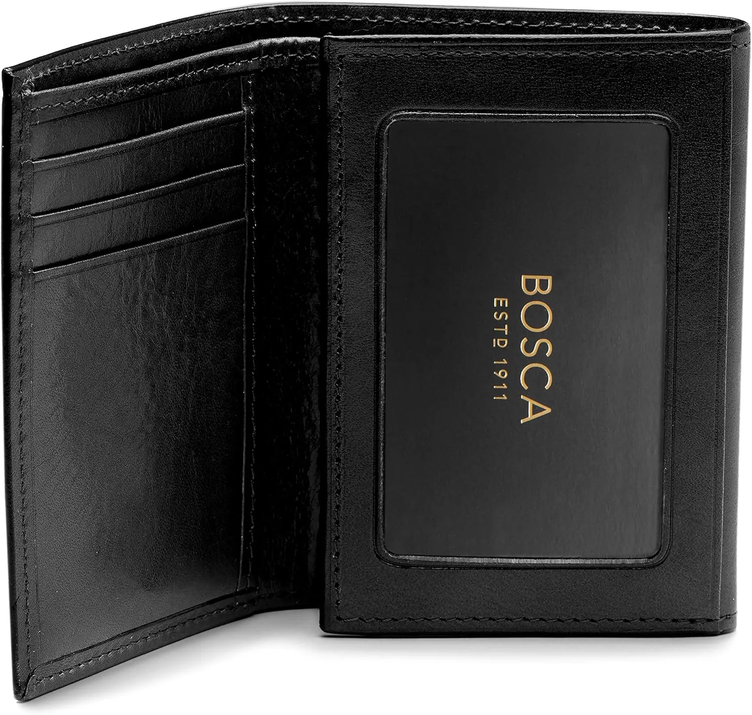 Bosca Men's Double I.D. Trifold