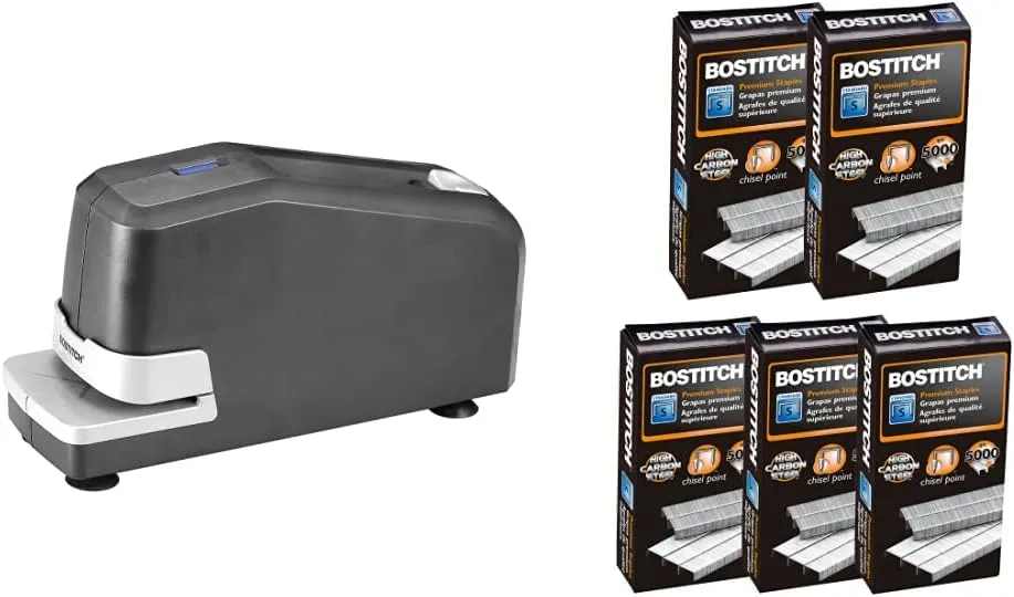 Bostitch Impulse Drive Electric Stapler and Bostitch Office Premium Standard Staples