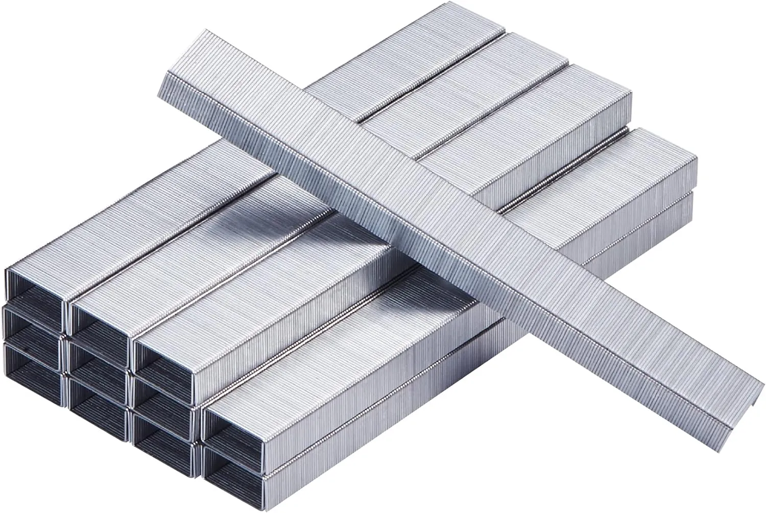 Bostitch Office Premium Standard Staples, 1/4" Length, High-Carbon Steel, 5000 Per Box, 5-Pack