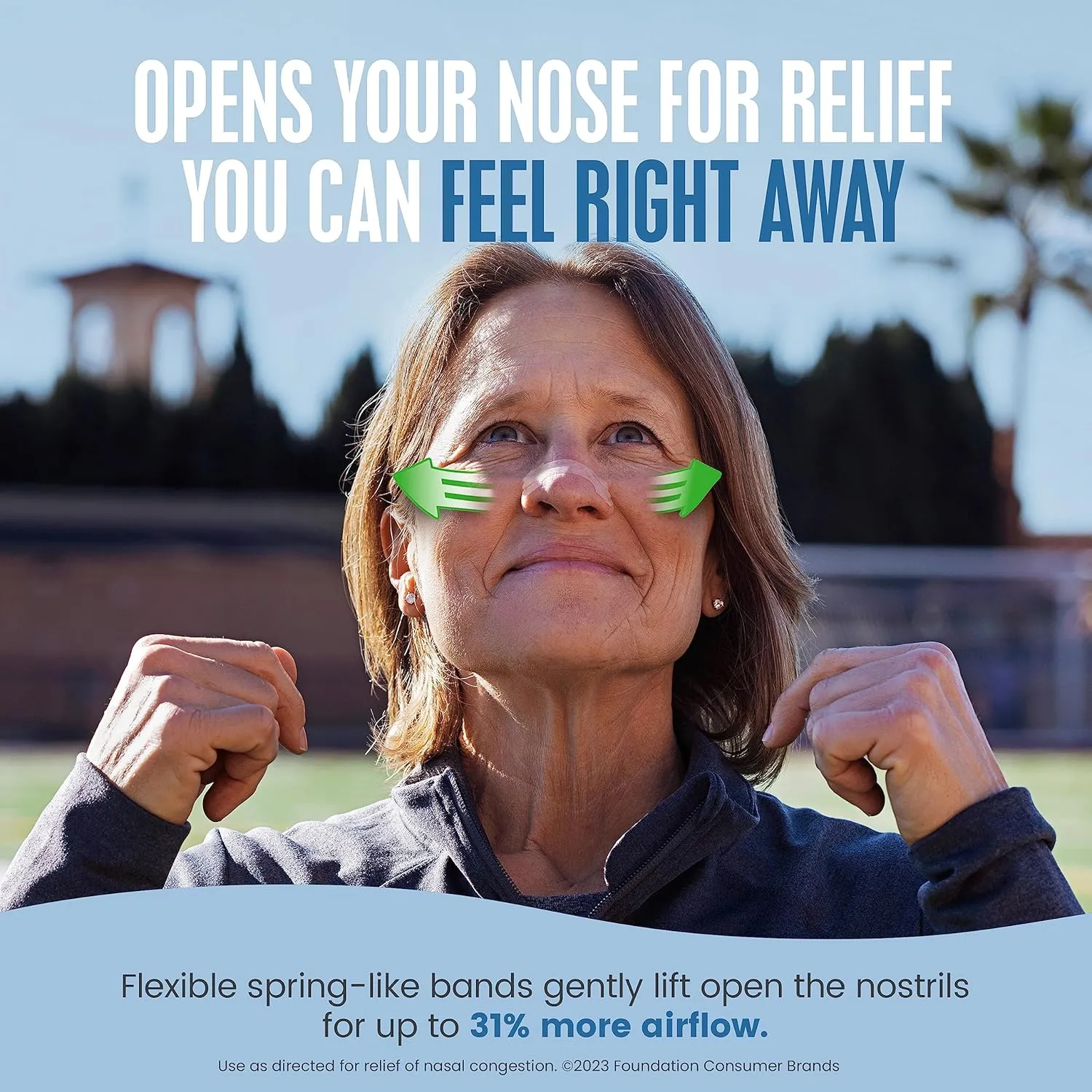 Breathe Right Original Nasal Strips | Clear | Sm/Med | for Sensitive Skin| Drug-Free Snoring Solution & Nasal Congestion Relief Caused by Colds & Allergies | 30 ct (Packaging May Vary) (Pack of 2)