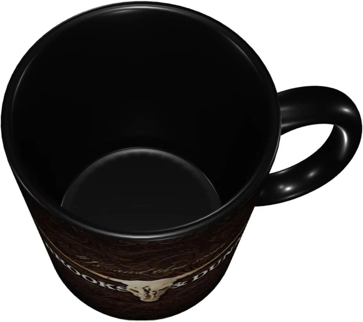 Brooks Music Dunn Ceramic Mug 12oz Cup Coffee Mugs Tea Cups Decor Novelty Presents For Home Office Travel Black