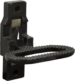 Buyers Products B2797BPC Folding Safety Step And Handle With Safety Storage, Black E-Coat Finish, Multi-Purpose Step And Grab Handle For Trucks, Trailers, Busses & RVs