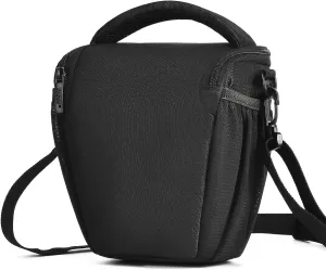 CADeN DSLR/SLR Camera Shoulder Bag Case with Adjustable Shoulder Strap, Compatible for Nikon, Canon, Sony Mirrorless Cameras Waterproof (Small)