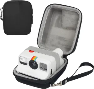 Camera Bag for Polaroid Go Gen 2/ Polaroid Go Mini Instant Camera, EVA Hard Shell Protective Case Portable Carry Travel Cover Storage Bag - White